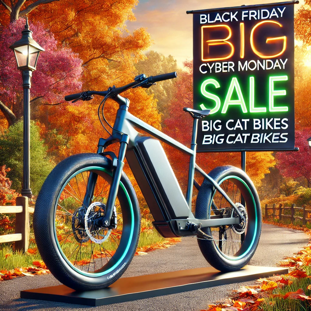 Why Buy Your E-Bike from Big Cat Bikes This Black Friday?