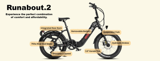 The Big Cat Revi Runabout 2 Electric Cargo Bike