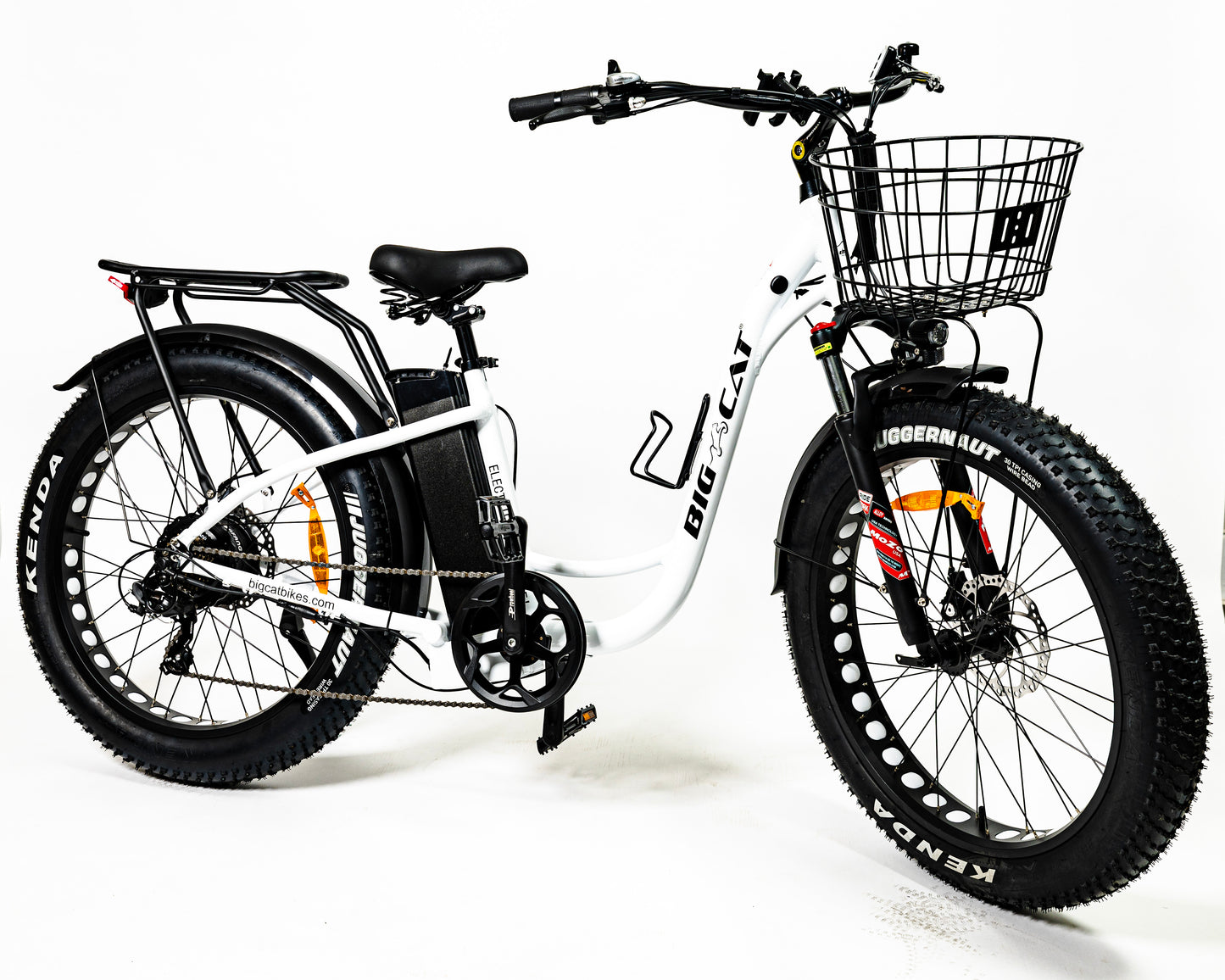 BIG CAT® 2025 Long Beach Cruiser XXL 750 (Max Output 1500W) Fat Tire (step thru) Premium Electric Beach Cruiser