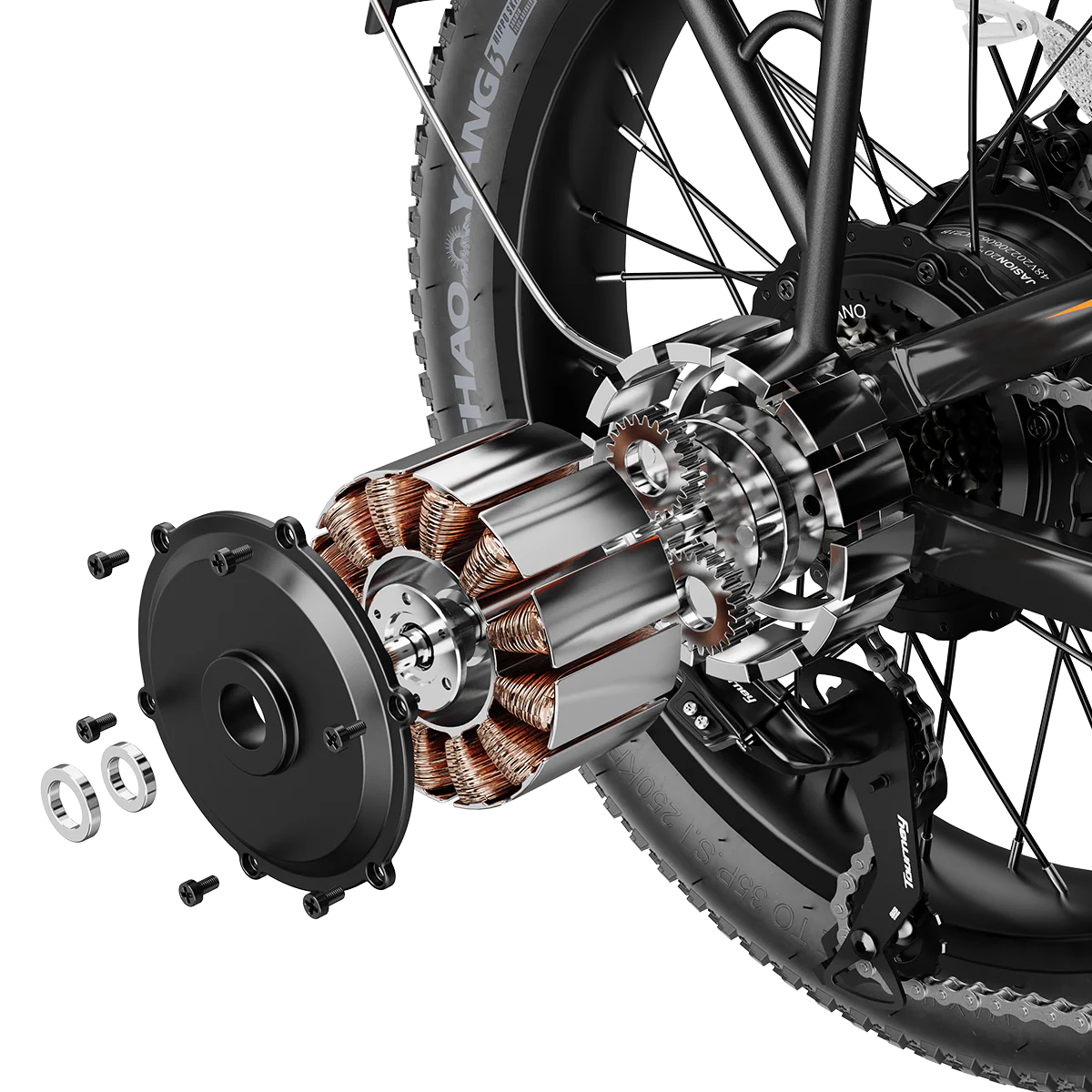 Big Cat F3 Adventurer Ebike by Aipas®