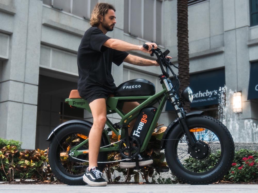 Big Cat Shotgun F3 Pro Max 2640Wh Electric Bike by Freego. Dual Battery and Dual Motor