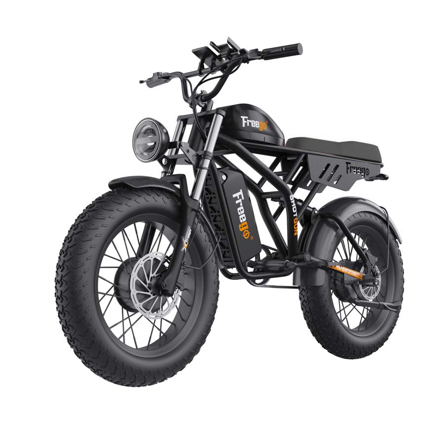 Big Cat Shotgun F3 Pro Max 2640Wh Electric Bike by Freego. Dual Battery and Dual Motor