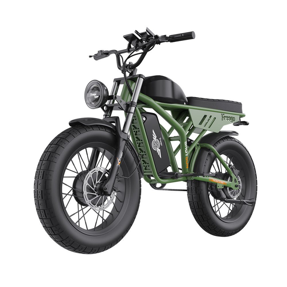 Big Cat Shotgun F3 Pro Max 2640Wh Electric Bike by Freego. Dual Battery and Dual Motor