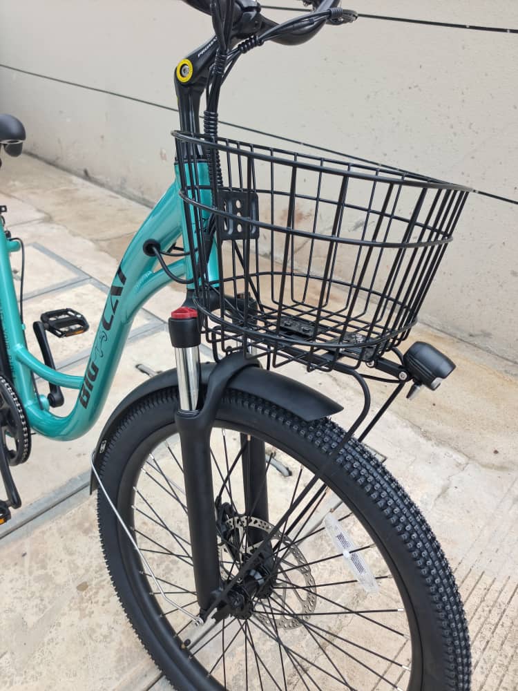 BIG CAT® 2025 Long Beach Cruiser 500watt Step-Thru (thin tire) Road Bike & Road Cruiser