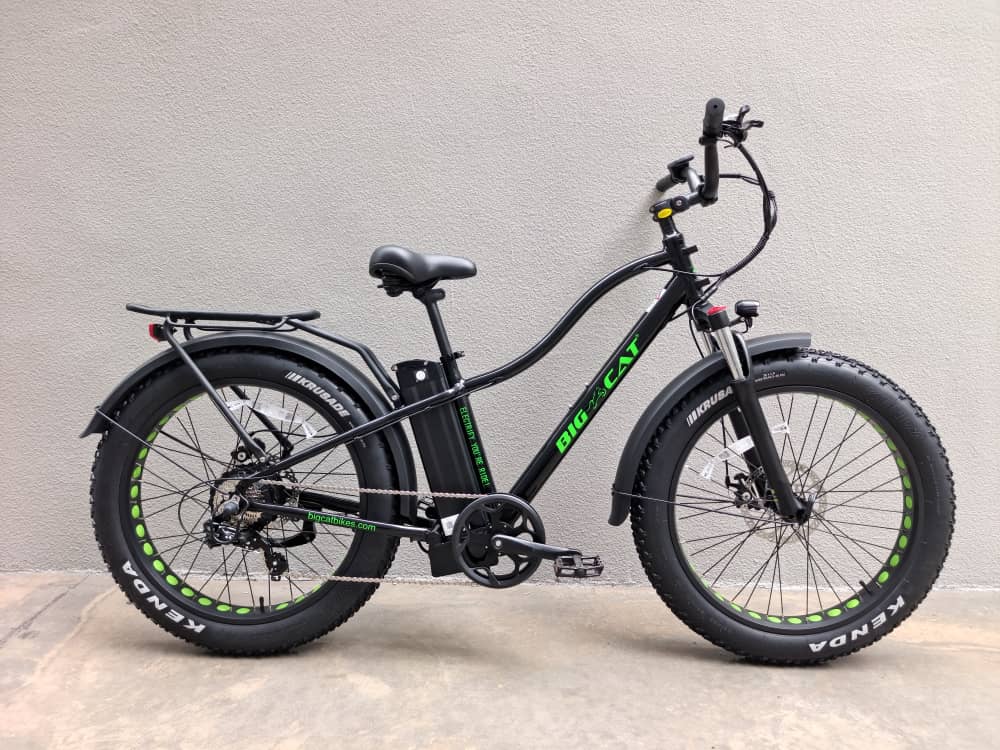 BIG CAT® 2025 Fat Cat 1000W (2000W Max Output) Fat Tire Electric Bike