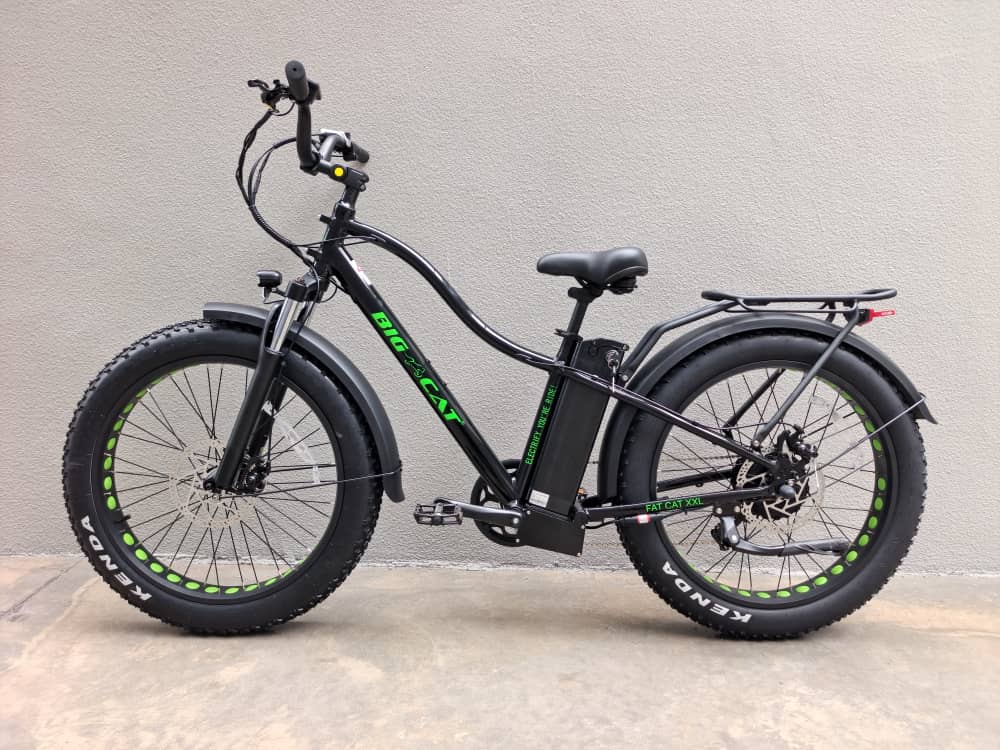BIG CAT® 2025 Fat Cat 1000W (2000W Max Output) Fat Tire Electric Bike
