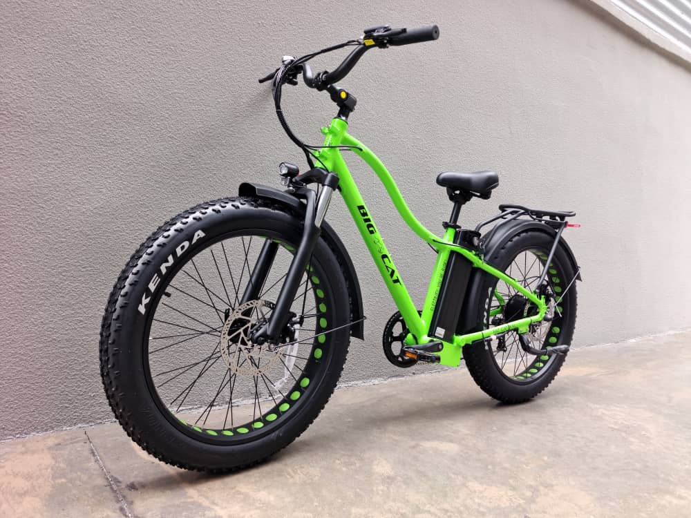BIG CAT® 2025 Fat Cat 1000W (2000W Max Output) Fat Tire Electric Bike