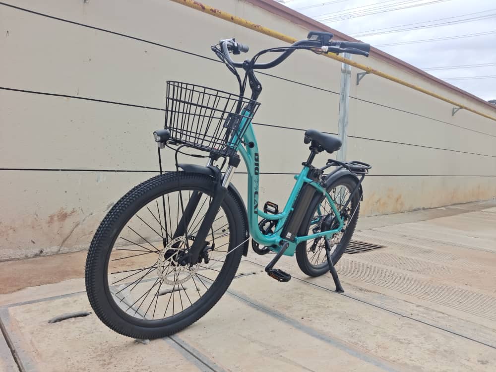 BIG CAT® 2025 Long Beach Cruiser 500watt Step-Thru (thin tire) Road Bike & Road Cruiser