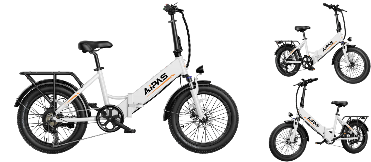 Big Cat A2 Folding E-Bike by Aipas®