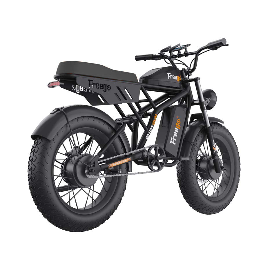 Big Cat Shotgun F3 Pro Max 2640Wh Electric Bike by Freego. Dual Battery and Dual Motor