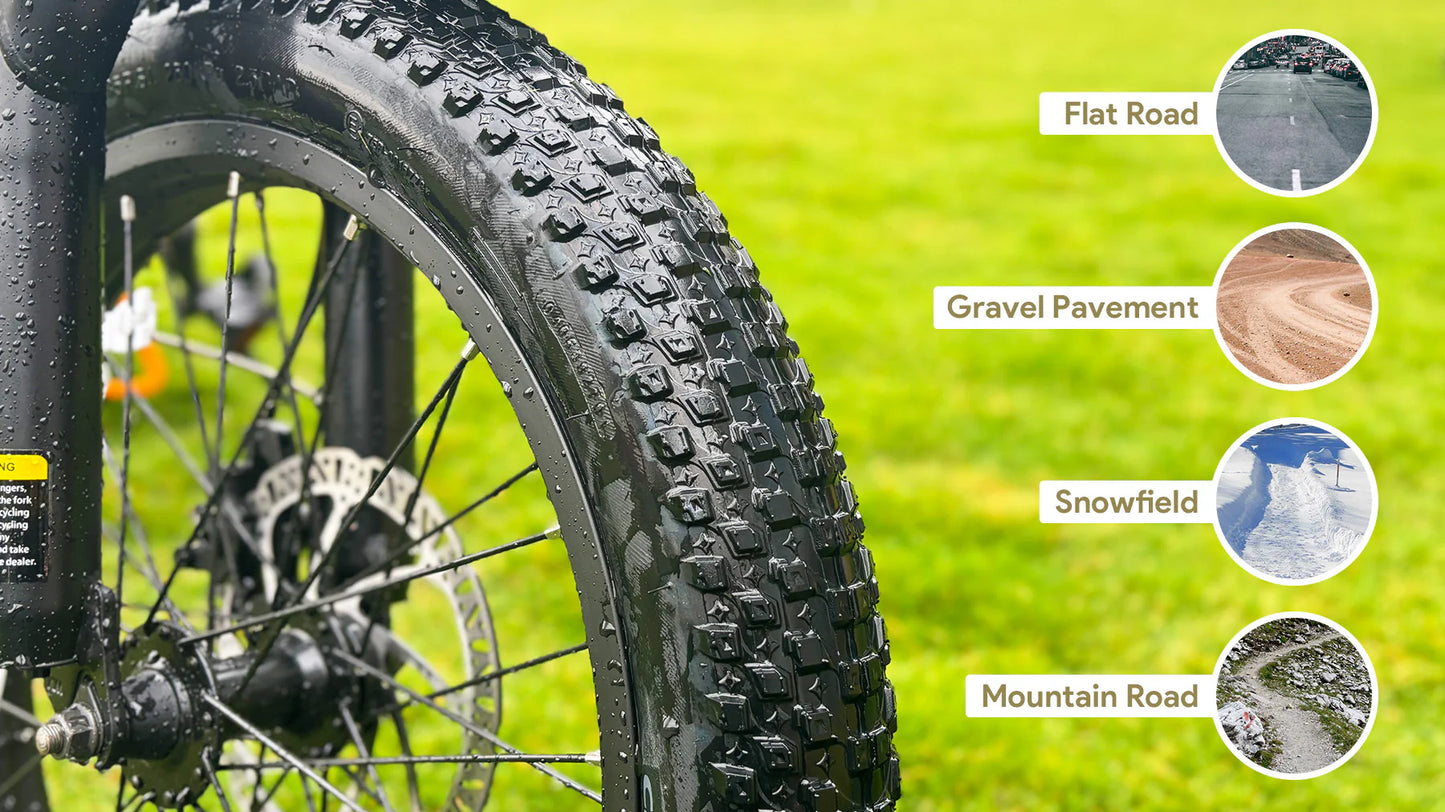Big Cat A2 Folding E-Bike by Aipas®