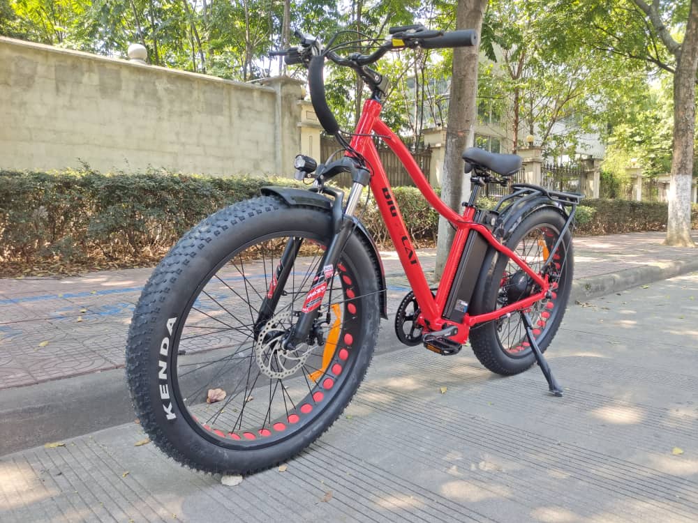 BIG CAT® 2025 Fat Cat 1000W (2000W Max Output) Fat Tire Electric Bike