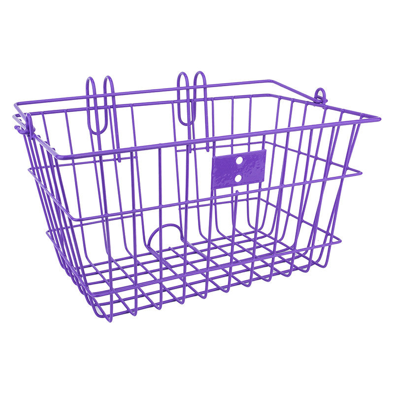 Lift Off Metal Basket - - Accessories Big Cat Electric Bikes