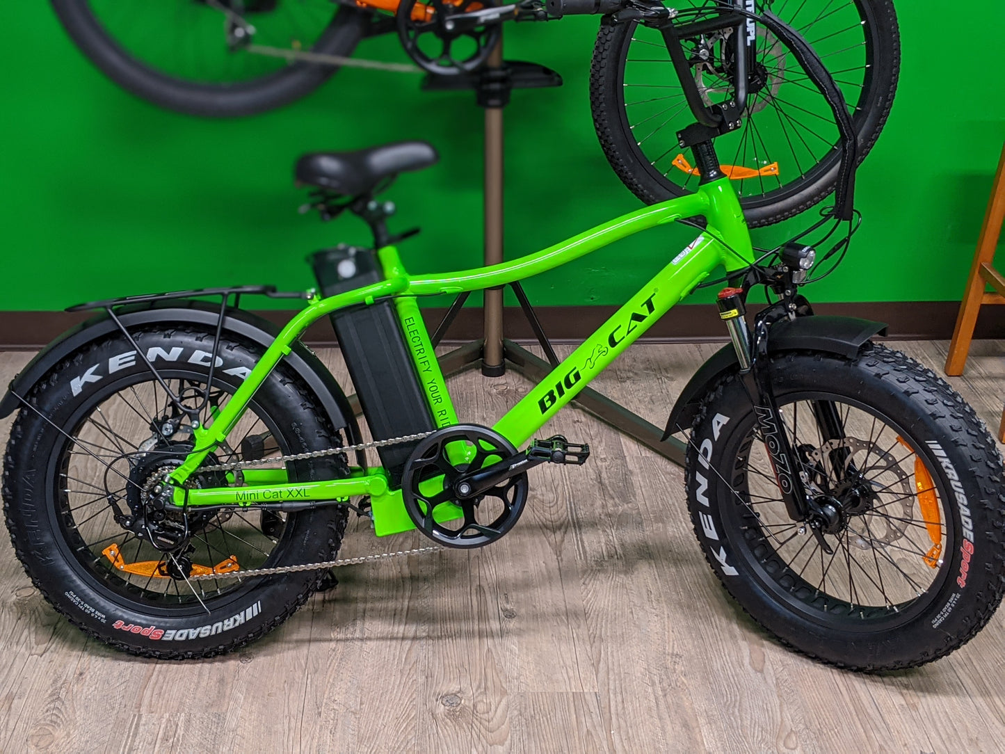BIG CAT® 2025 Mini Fat Cat 750 (Max Output 1500W) XXL -Fat Tire Premium Electric Bike