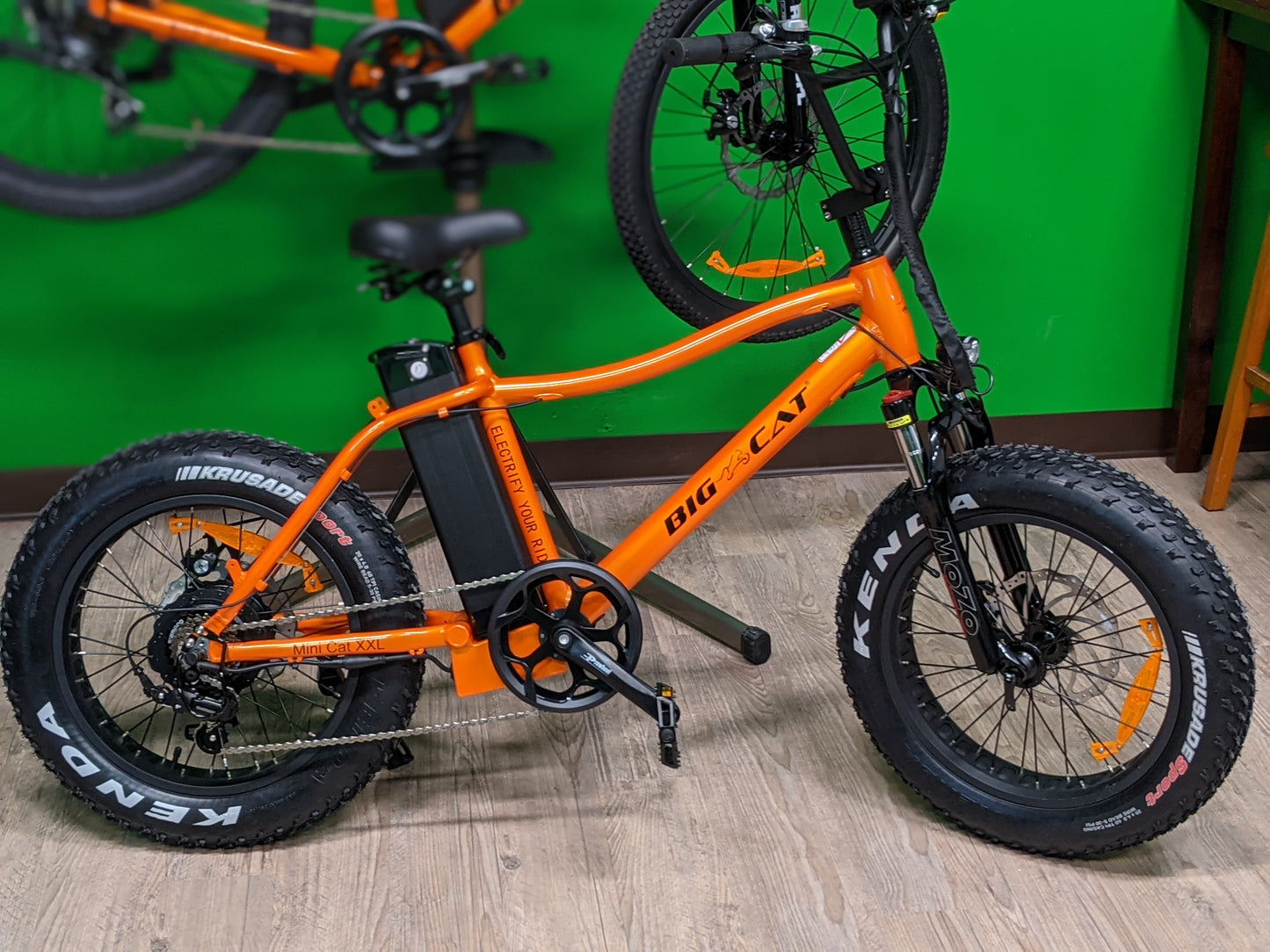 BIG CAT® 2025 Mini Fat Cat 750 (Max Output 1500W) XXL -Fat Tire Premium Electric Bike