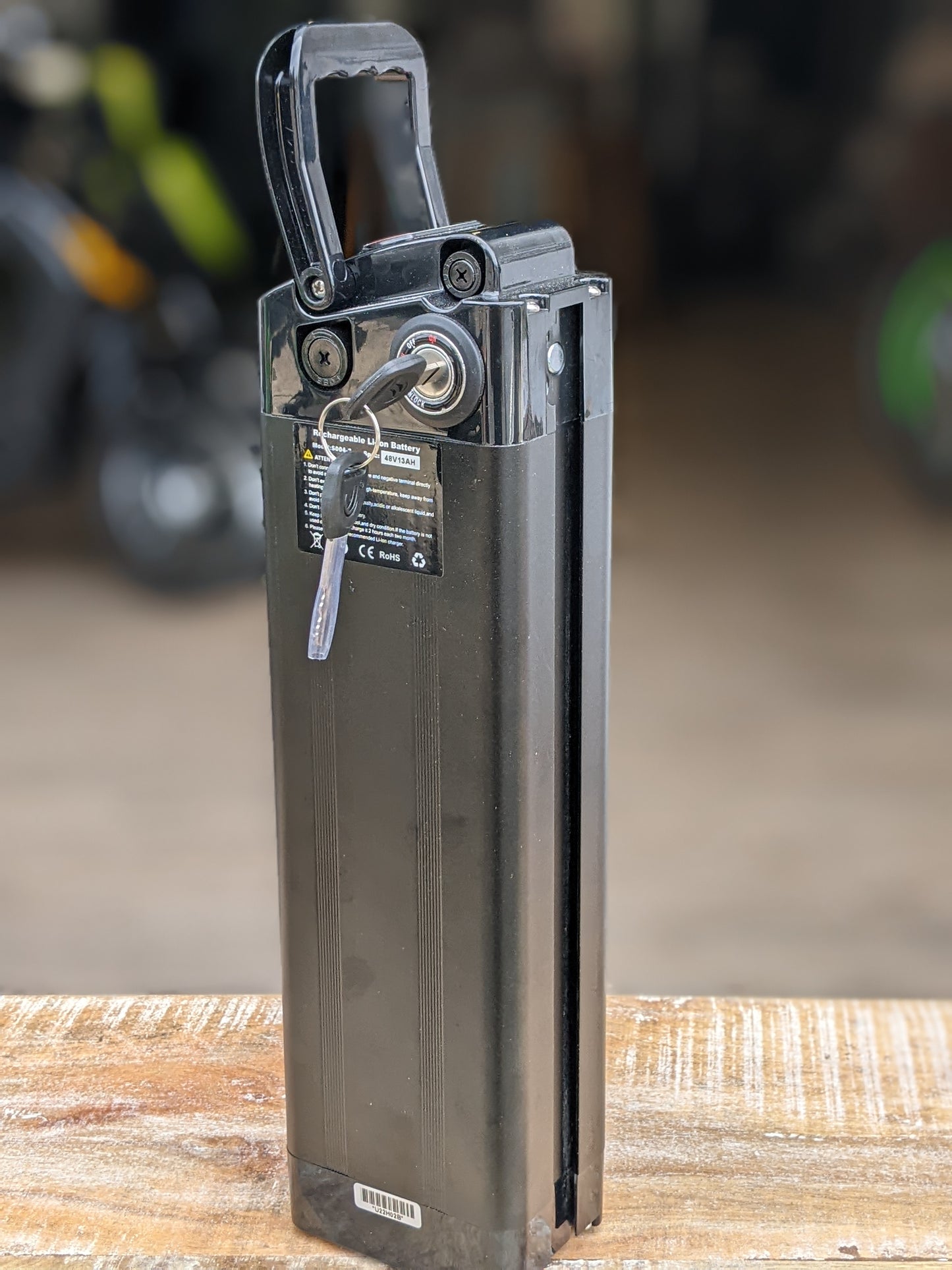 Big Cat 48V 13Ah- Lithium Ion Battery Pack (Silverfish) (Black Casing) Samsung
