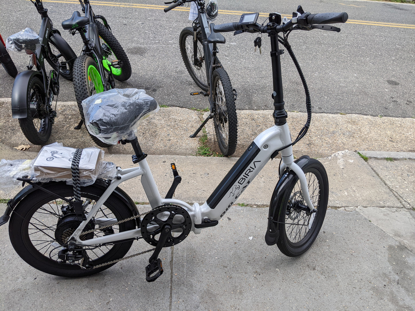 Big Cat 2025 BIRIA 500 Thin Tire - Folding Electric Bike