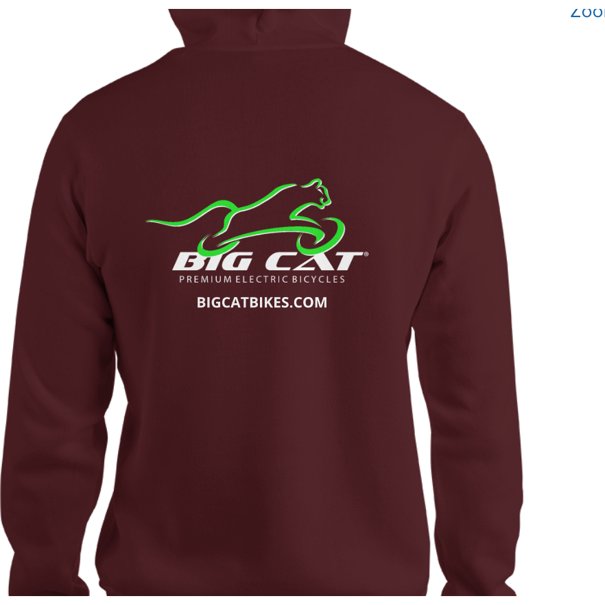 big cat ebike hoodie
