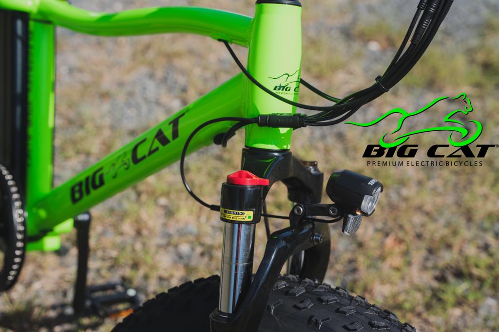 BIG CAT® 2025 Mini Fat Cat 750 (Max Output 1500W) XXL -Fat Tire Premium Electric Bike
