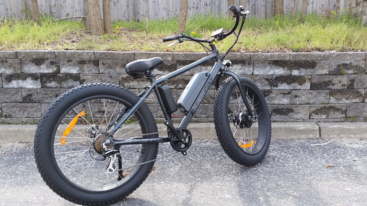 big cat fat cat electric bike with cruiser handle bars