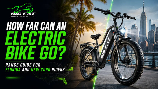 How Far Can an Electric Bike Go? Range Guide for Florida and New York Riders