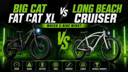Big Cat Fat Cat XL vs Long Beach Cruiser: Which E-Bike Wins?
