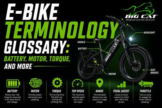 E-Bike Terminology Glossary: Battery, Motor, Torque, and More
