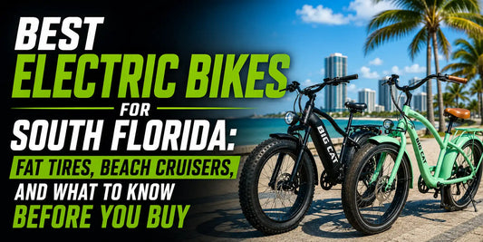 Best Electric Bikes for South Florida: Fat Tires, Beach Cruisers, and What to Know Before You Buy