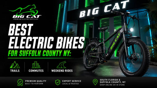 Best Electric Bikes for Suffolk County, NY: Trails, Commutes & Weekend Rides
