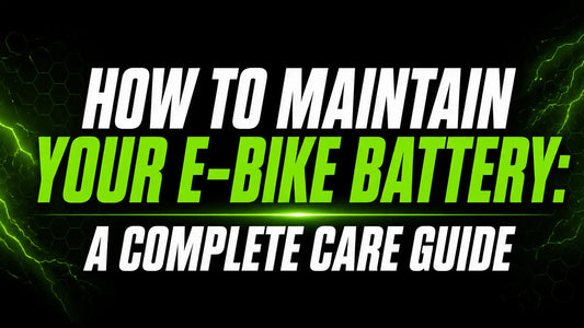 How to Maintain Your E-Bike Battery: A Complete Care Guide