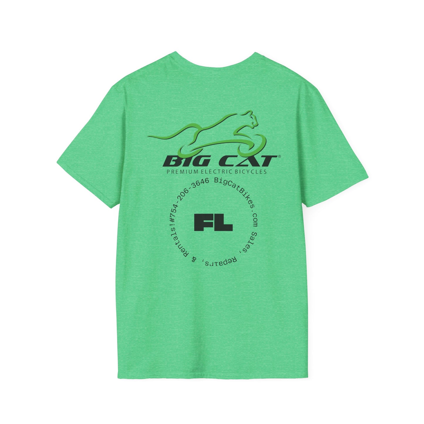 Electric Bicycle Enthusiast T-Shirt - Unisex Softstyle | Gift for Cyclists, Eco-Friendly Fashion, Casual Wear, Bike Accessories, [...]