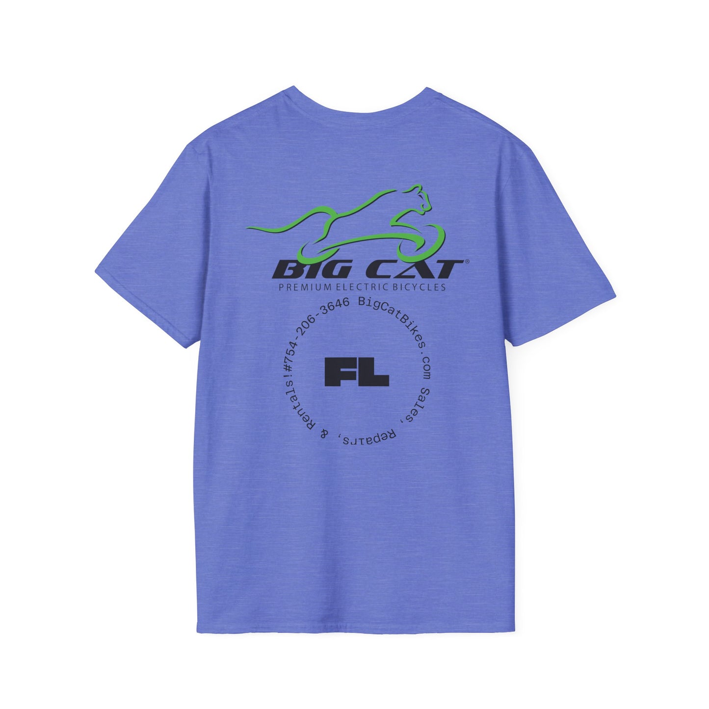 Electric Bicycle Enthusiast T-Shirt - Unisex Softstyle | Gift for Cyclists, Eco-Friendly Fashion, Casual Wear, Bike Accessories, [...]