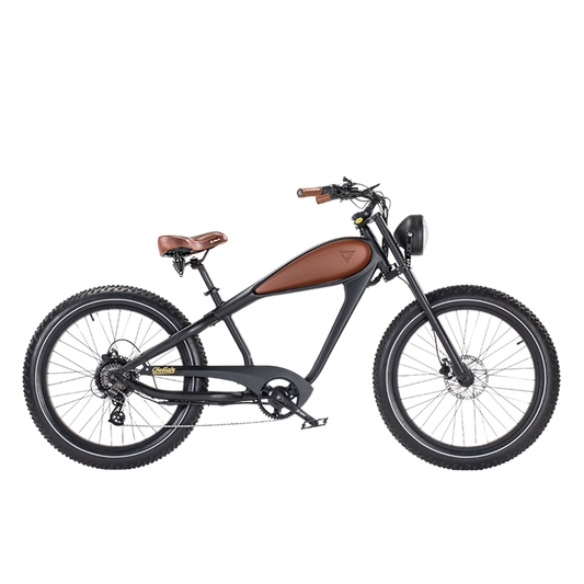 Revibikes cheetah vintage cafe racer wicked thunb electric choopper bike ruffian retro style bicycle chopper motocycle beach cruiser motorized