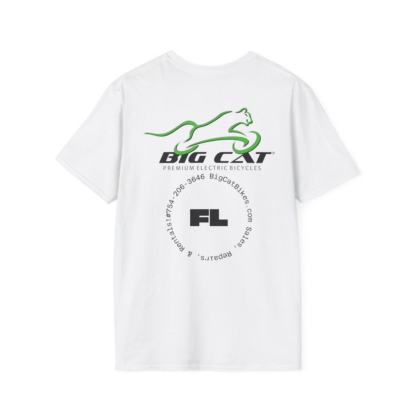 Electric Bicycle Enthusiast T-Shirt - Unisex Softstyle | Gift for Cyclists, Eco-Friendly Fashion, Casual Wear, Bike Accessories, [...]