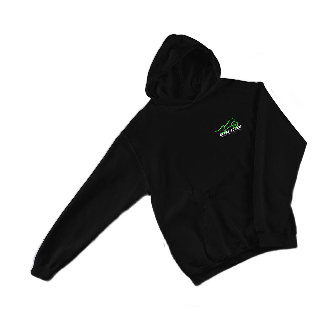HOODED SWEATSHIRT - APPAREL | Big Cat PREMIUM ELECTRIC BICYCLES on a white background