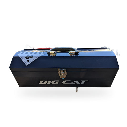 Big Cat Battery Box on a white background