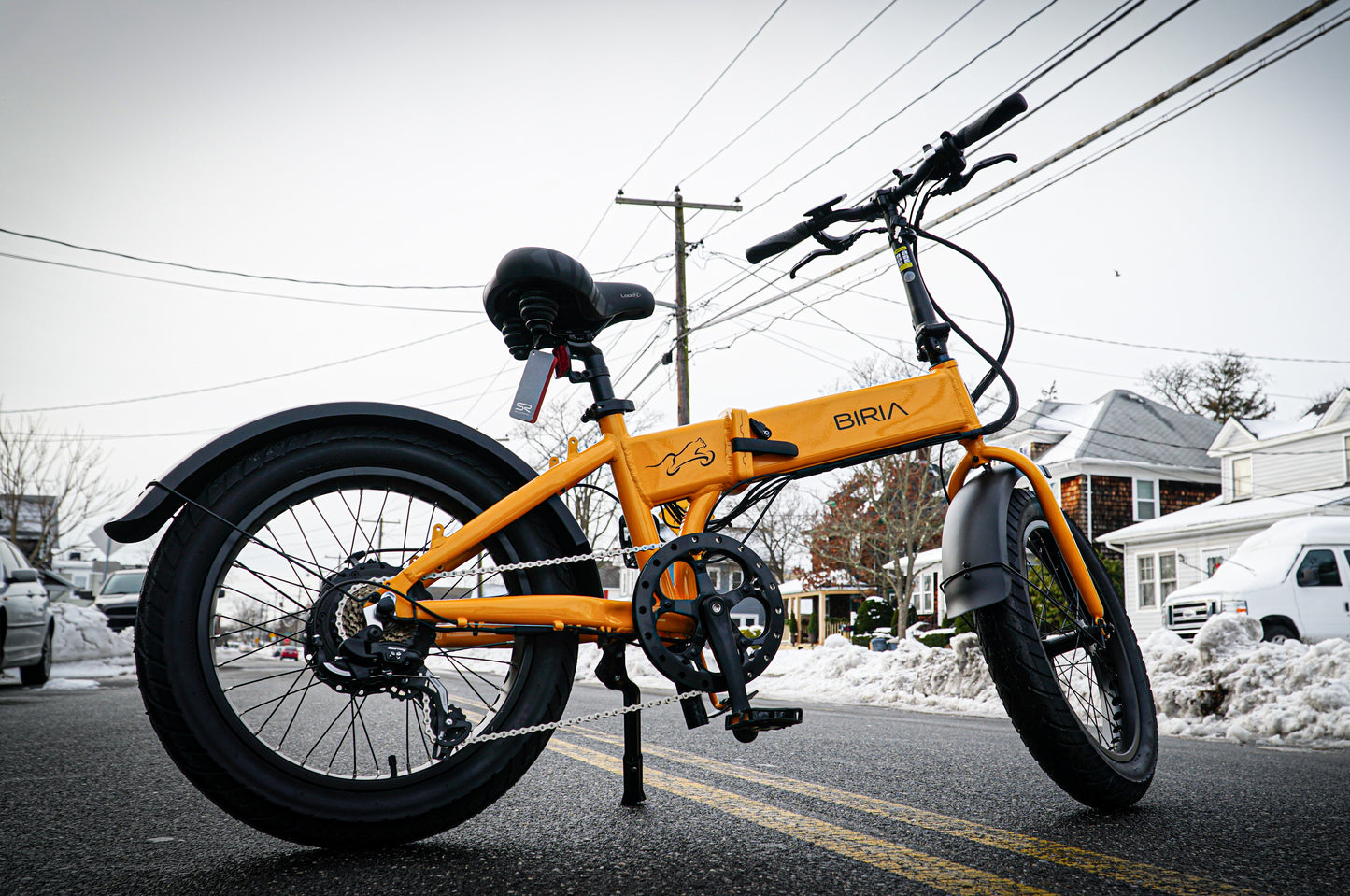 Big Cat 2024 BIRIA 500 XL Fat Tire - Folding Electric Bike