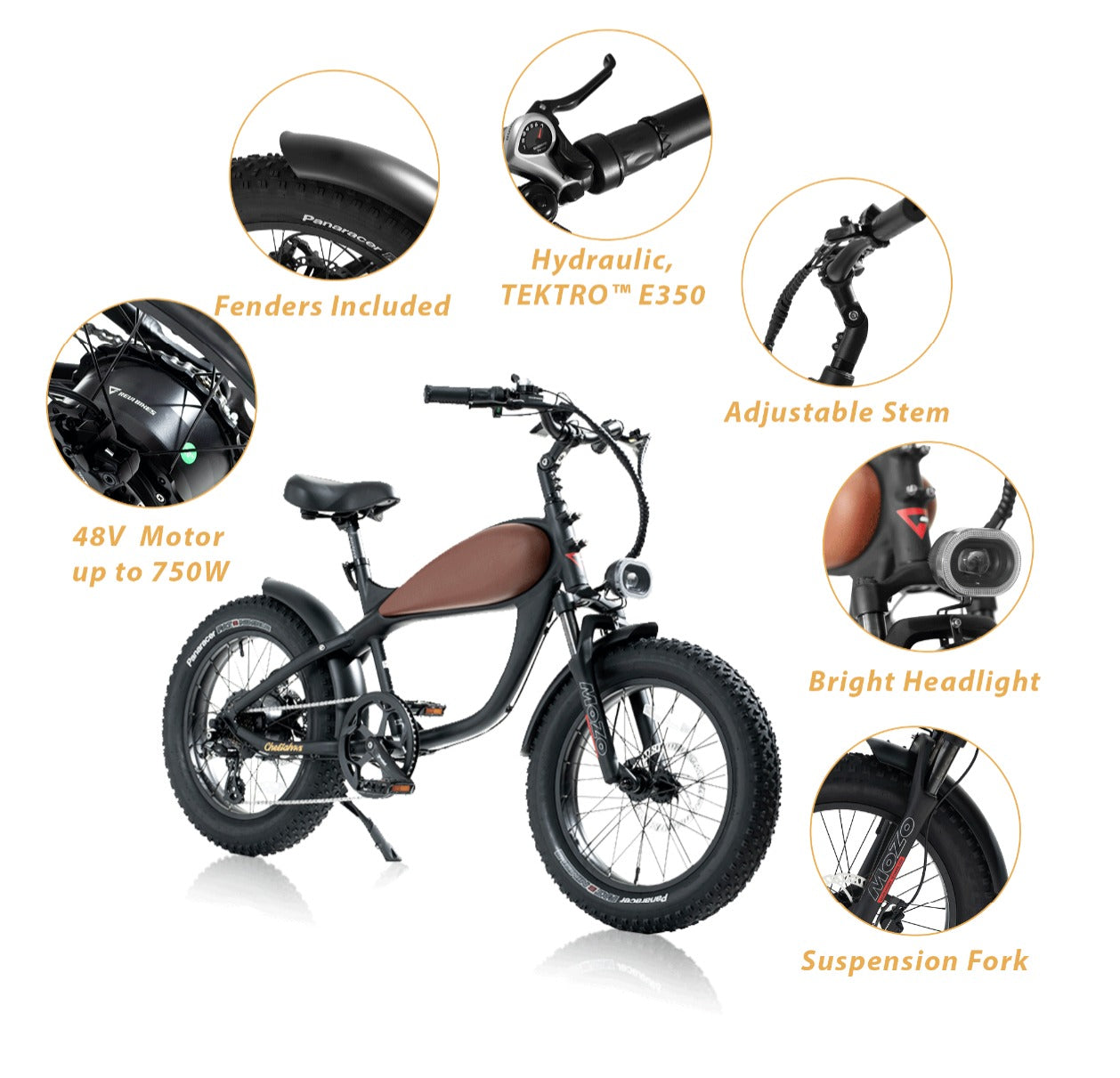 Big Cat 2024 Cheetah Mini 500watt Fat Tire (15ah Battery)