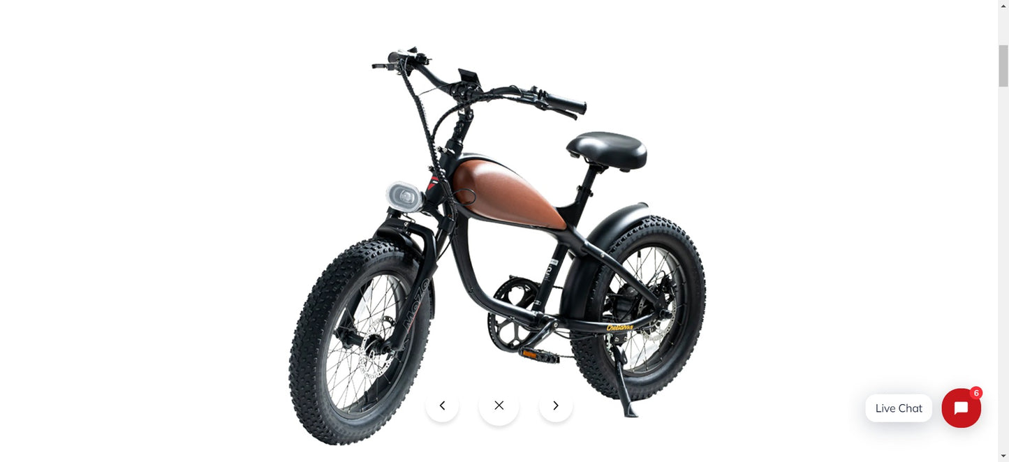 Big Cat 2024 Cheetah Mini 500watt Fat Tire (15ah Battery)