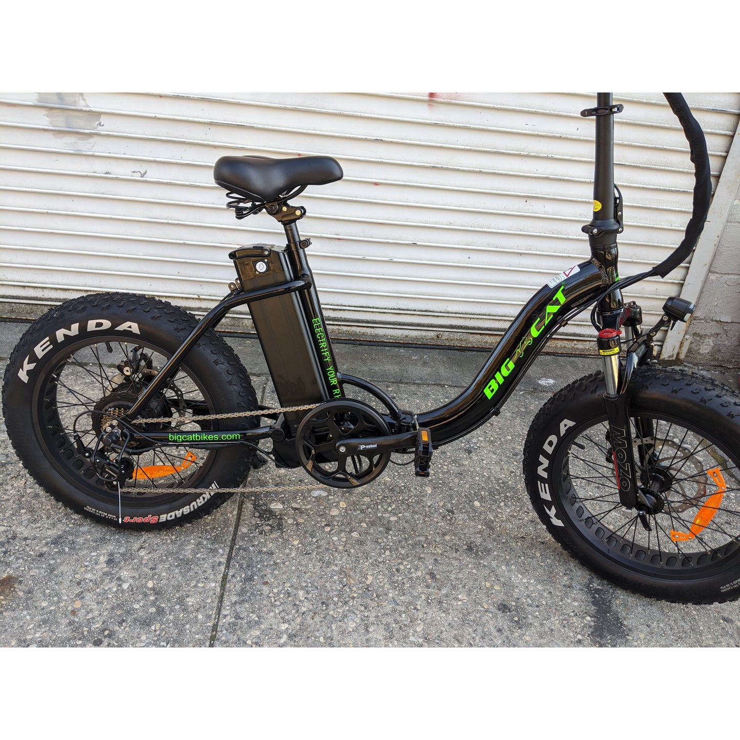 Big Cat 2024 Mini Long Beach Cruiser XXL 750 (Fat Tire) Premium Electric Bike (May ETA)