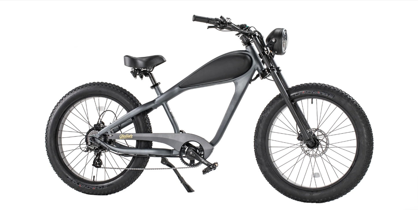 2023 Big Cat Cheetah XXL 750 watt- 26" Road Cruiser Electric Bike