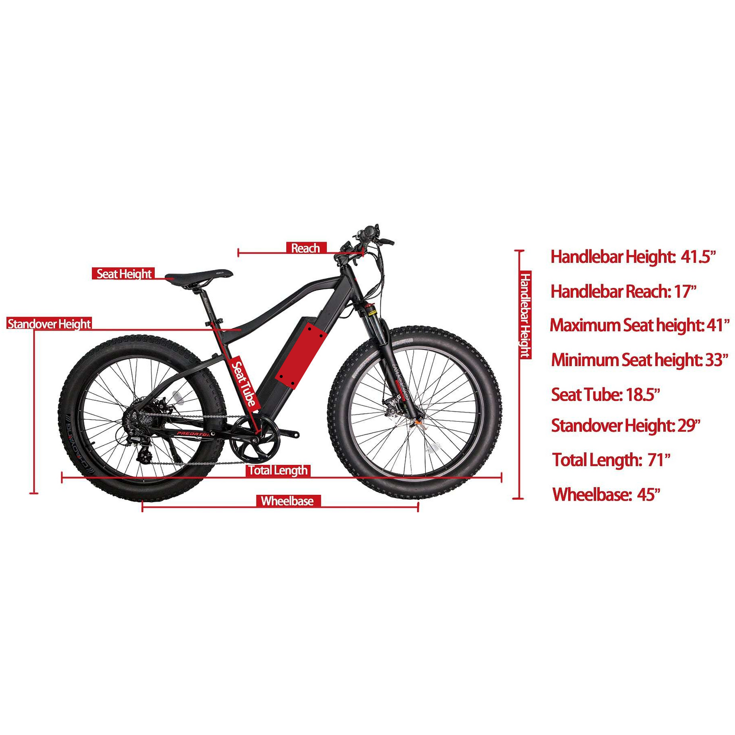 Big Cat 2023 Predator 500XL (Fat tire) (in Stock)